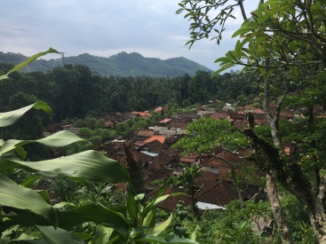 Aussicht über das "typisch" Balinesische Dorf